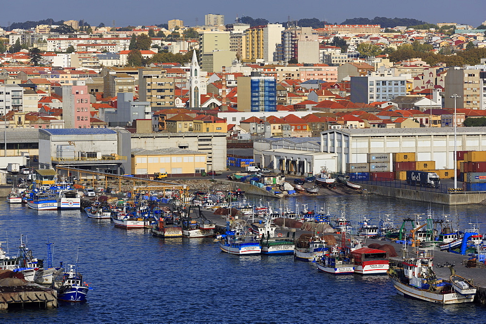 Fishing boats, Leixoes Port, Matosinhos City, Portugal, Europe