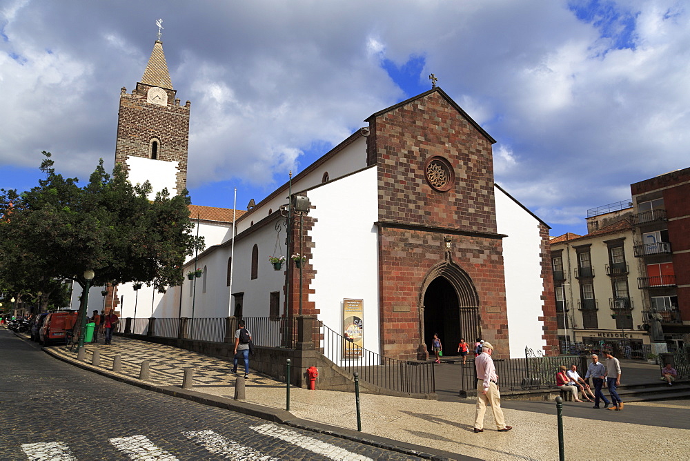 Cathedral, Funchal City, Madeira Island, Portugal, Europe