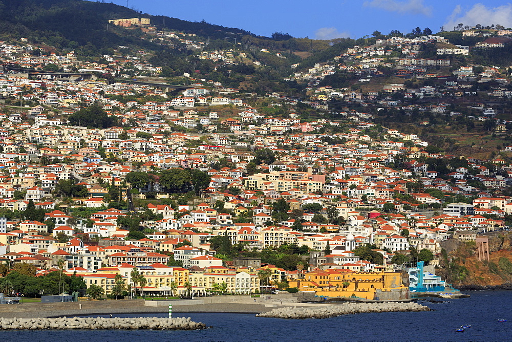 Sao Tiago Fort, unchal City, Madeira Island, Portugal, Atlantic, Europe