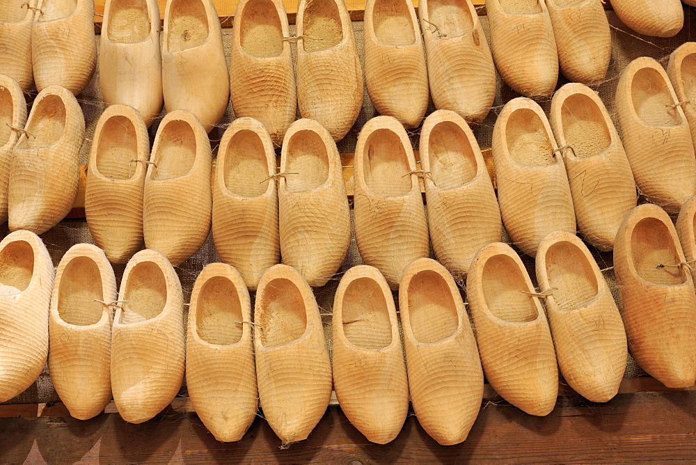 Wooden Shoe Factory, Marken Island, North Holland, Netherlands, Europe