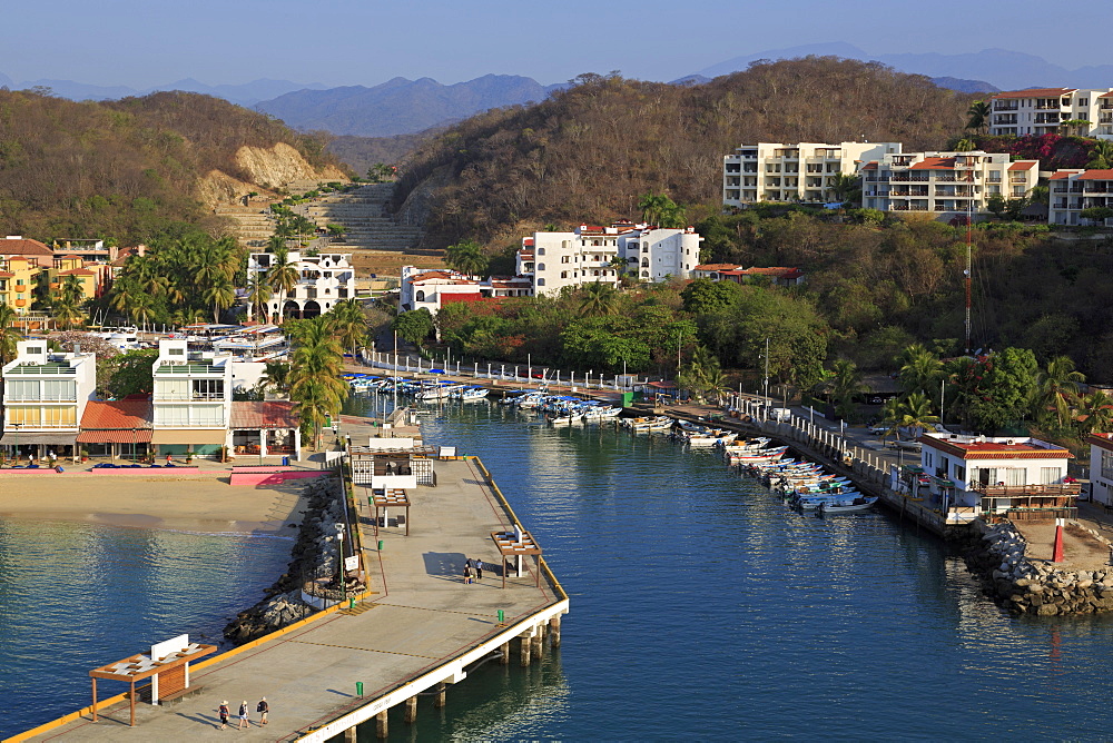 Santa Cruz Port, Huatulco, State of Oaxaca, Mexico, North America