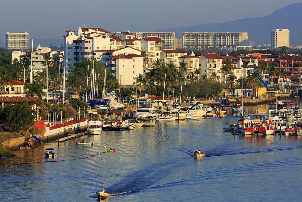 Marina District, Puerto Vallarta, Jalisco State, Mexico, North America