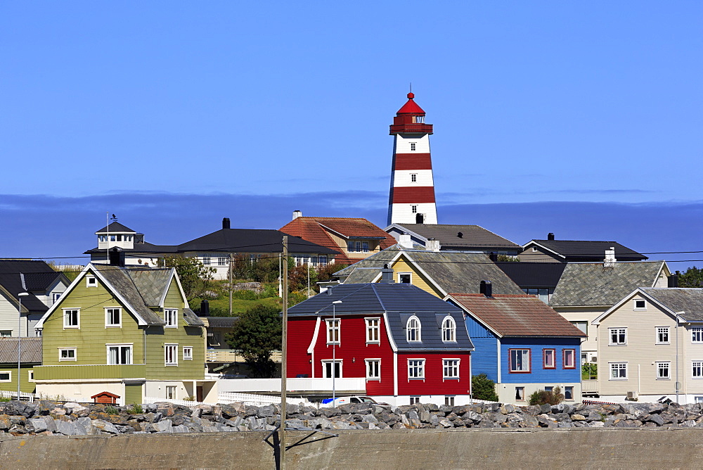 Alnes fishing village, Godoy Island, Alesund City, More og Romsdal County, Norway, Scandinavia, Europe