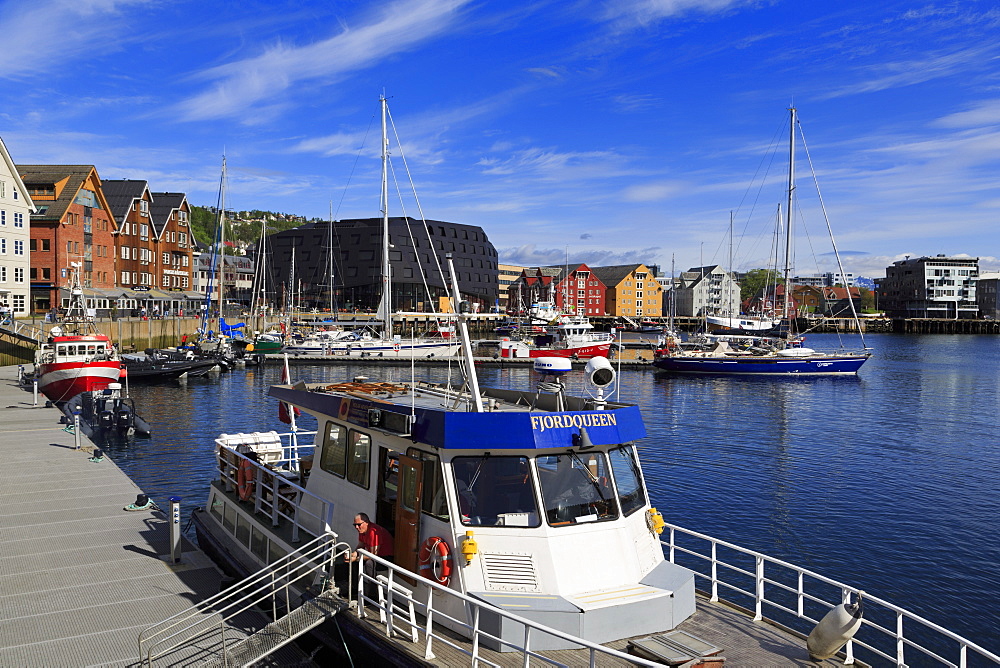 Port, Tromso City, Tromsoya Island, Troms County, Norway, Scandinavia, Europe