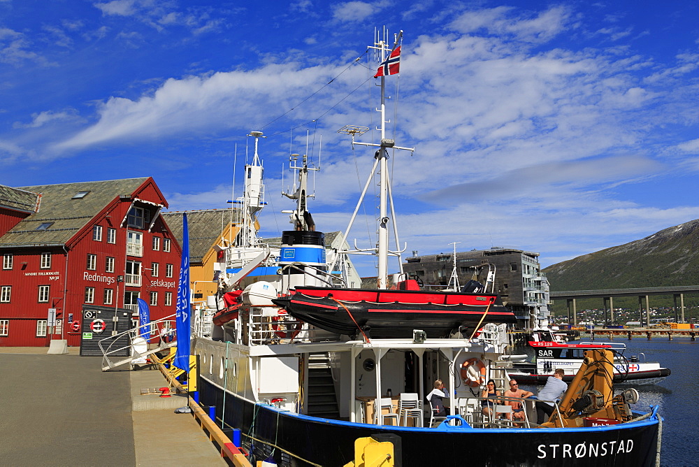 Port, Tromso City, Tromsoya Island, Troms County, Norway, Scandinavia, Europe