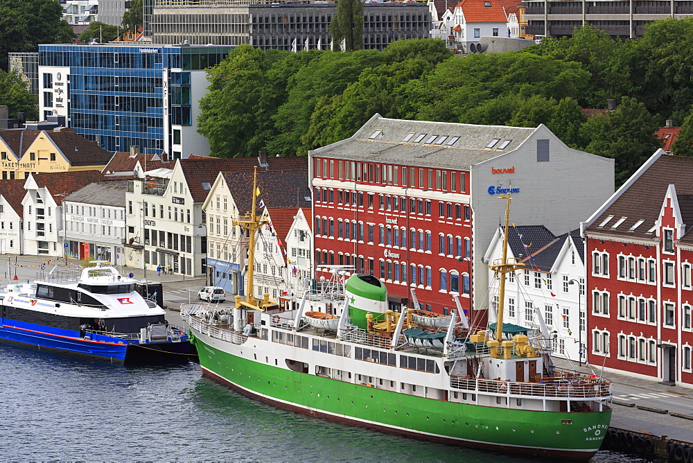 Historic Ship Sandnes, Stavanger City, Rogaland County, Norway, Scandinavia, Europe