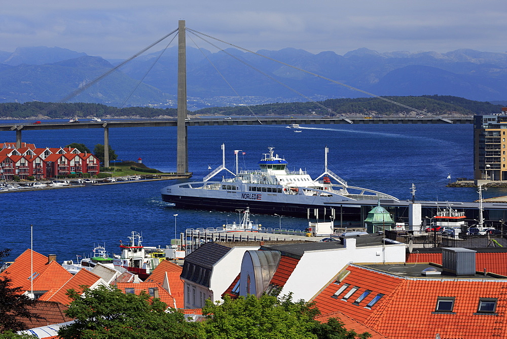 Stavanger City Bridge, Ragoland County, Norway, Scandinavia, Europe