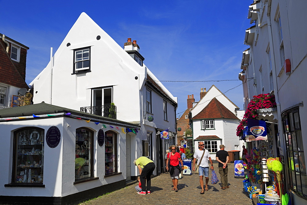 Quay Street, Lymington Town, Hampshire, England, United Kingdom, Europe