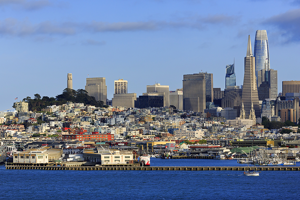 Skyline, San Francisco, California, United States of America, North America