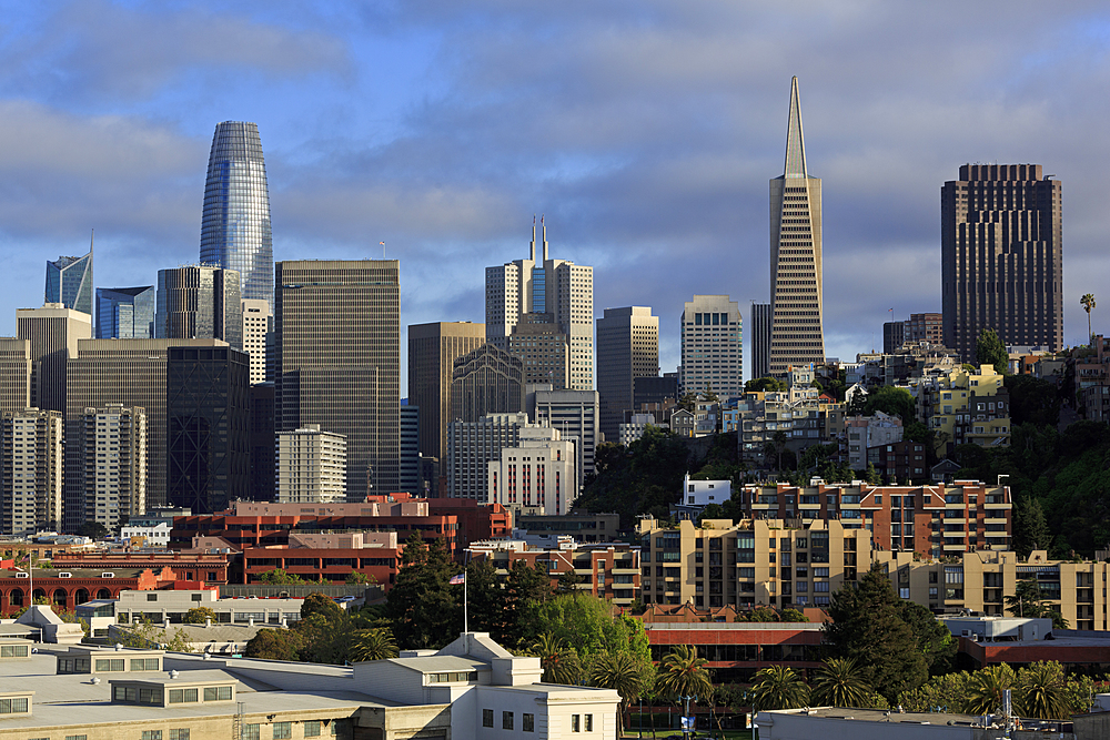 Skyline, San Francisco, California, United States of America, North America