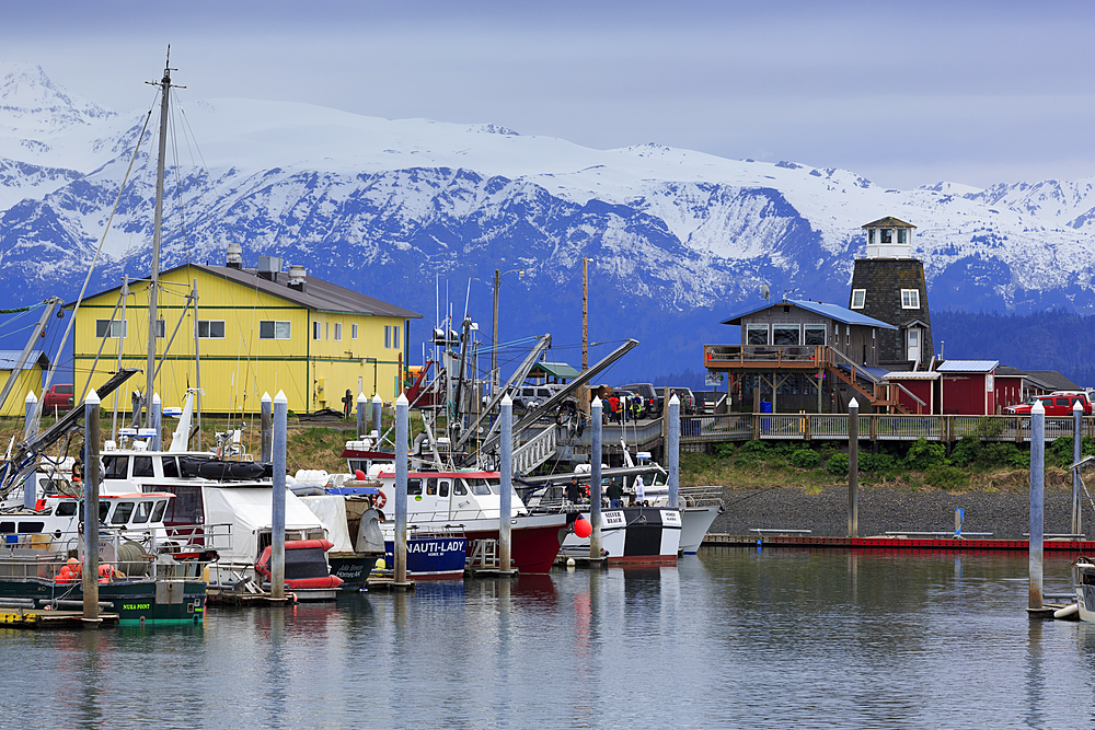 Fishing Boats, Homer, Alaska, United States of America, North America