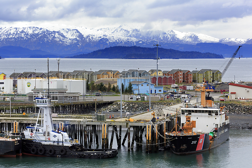 Coast Guard Station, Homer Spit, Alaska, United States of America, North America