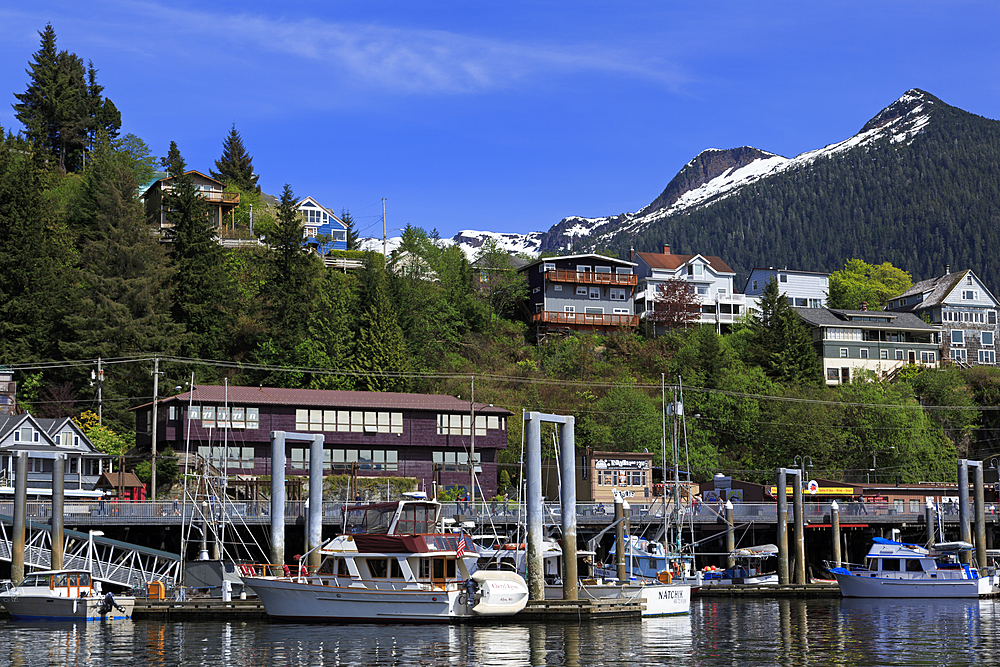 Casey Moran Boat Harbor, Ketchikan, Alaska, United States of America, North America