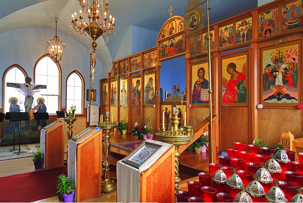 Russian Orthodox Church, Kodiak, Alaska, United States of America, North America