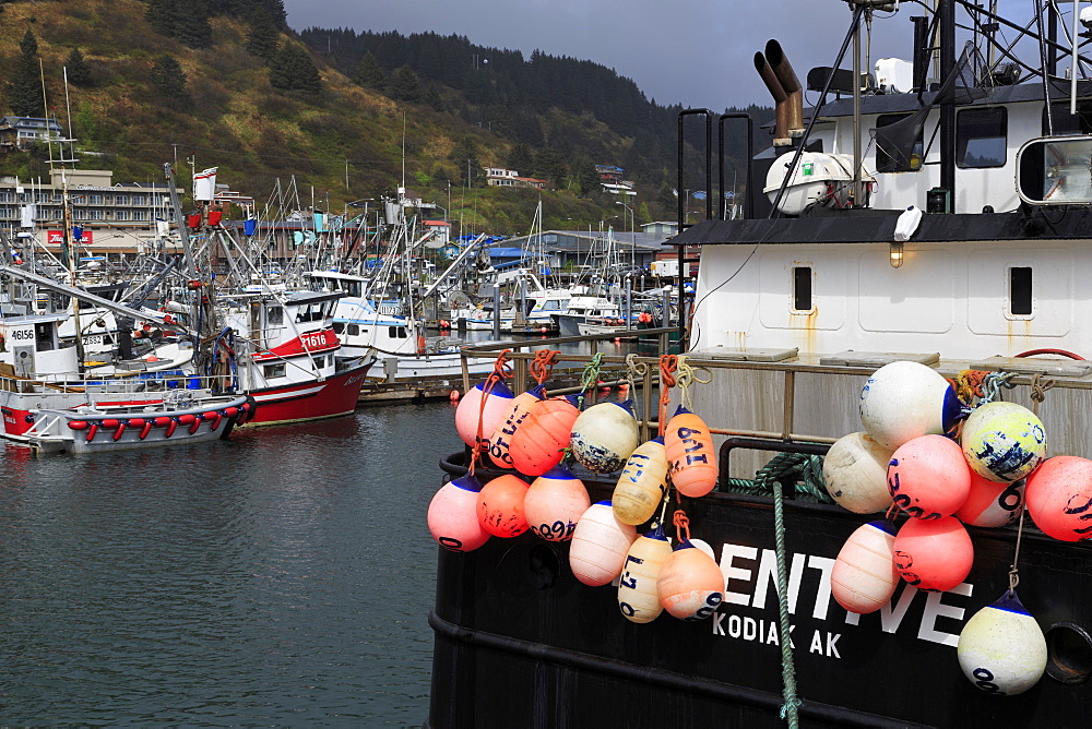 St. Paul Boat Harbor, Kodiak, Alaska, United States of America, North America