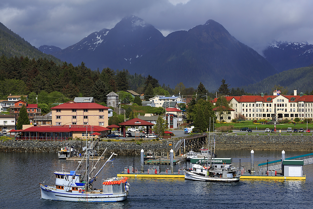 Sitka Harbor, Sitka, Alaska, United States of America, North America