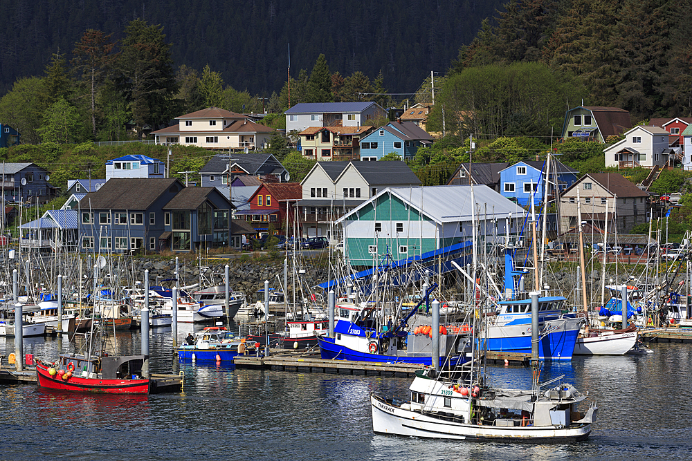 Sitka Harbor, Sitka, Alaska, United States of America, North America