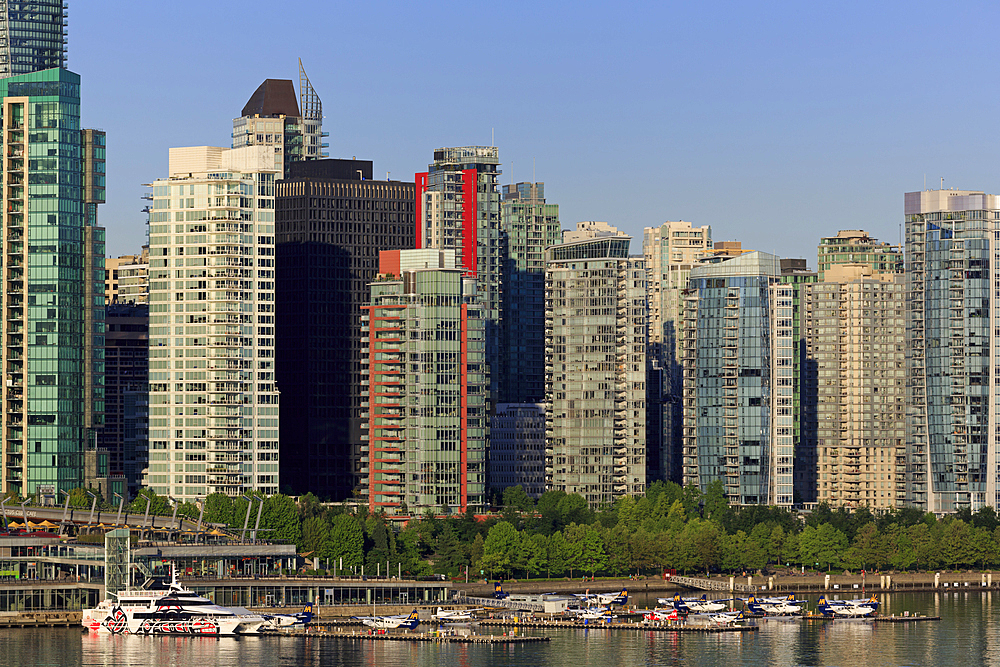 Coal Harbour, Vancouver City, British Columbia, Canada, North America