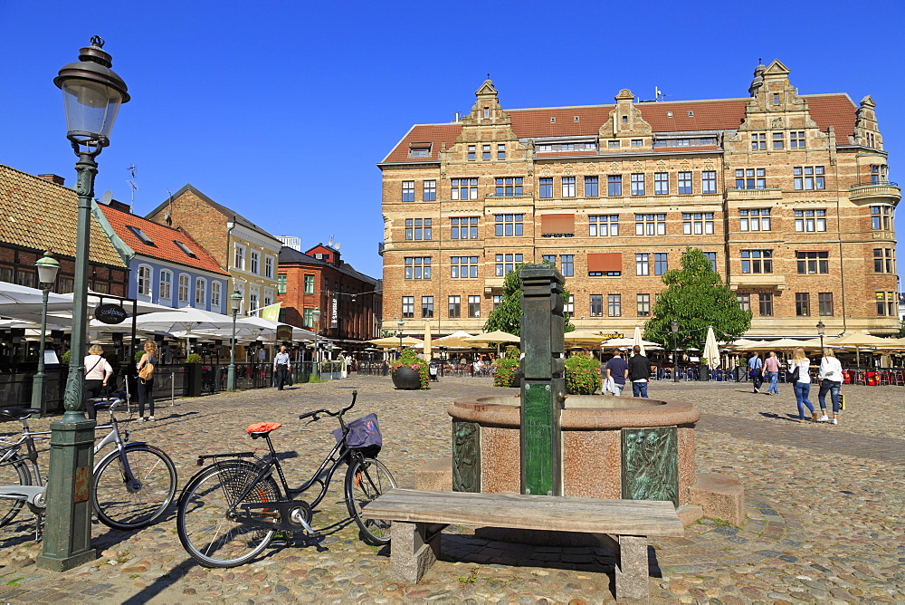 Lilla Square, Old Town, Malmo, Sweden, Skane County, Sweden, Scandinavia, Europe