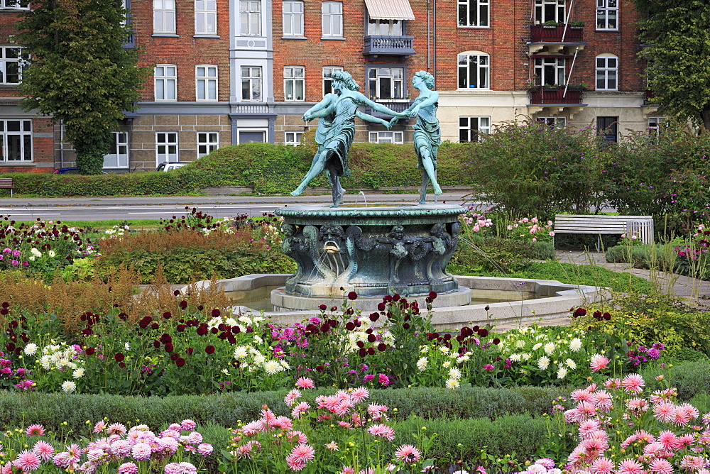 Dancer Well Park, Helsingor, Zealand, Denmark, Scandinavia, Europe