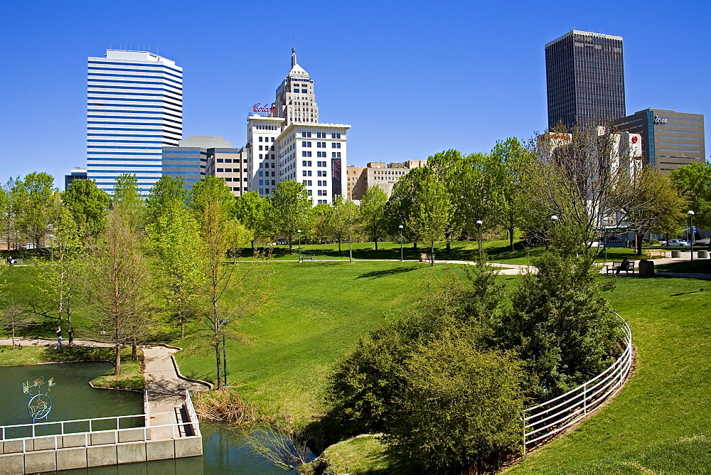 Myriad Botanical Gardens, Oklahoma City, Oklahoma, United States of America, North America