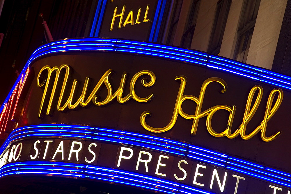 Radio City Music Hall, Theater District, Midtown Manhattan, New York City, New York, United States of America, North America