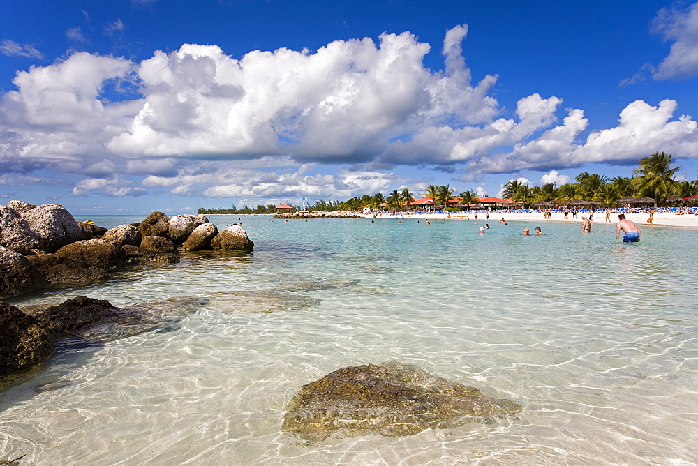 Beach on Princess Cays, Eleuthera Island, Bahamas, West Indies, Central America