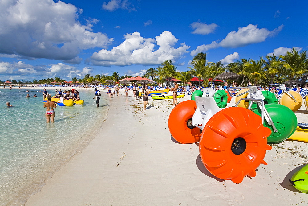 Beach on Princess Cays, Eleuthera Island, Bahamas, West Indies, Central America