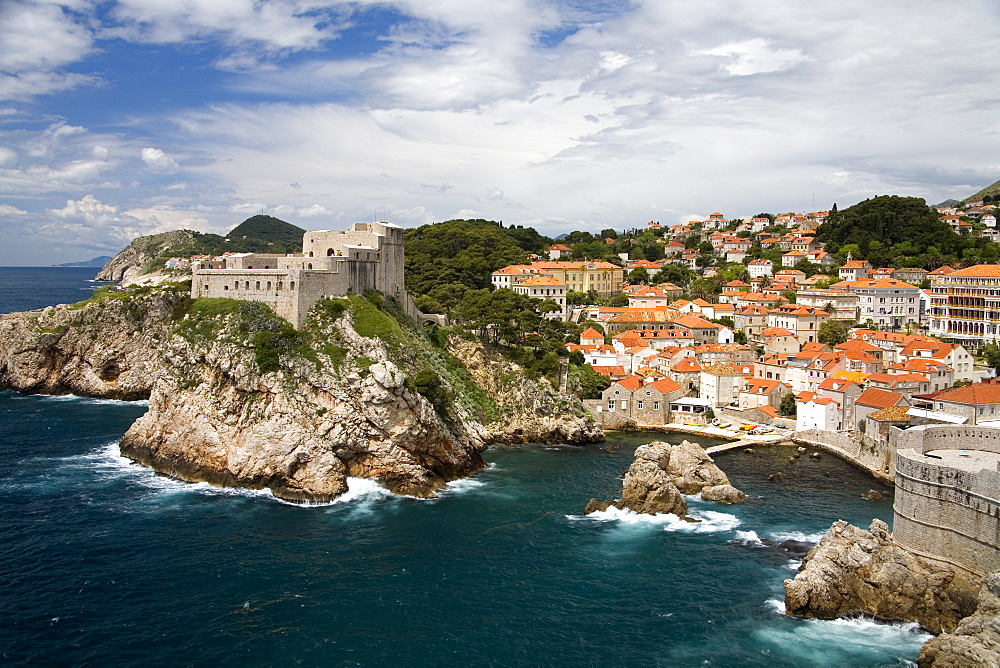 Lovrijenac Fortress, Dubrovnik, Dalmatia, Croatia, Europe