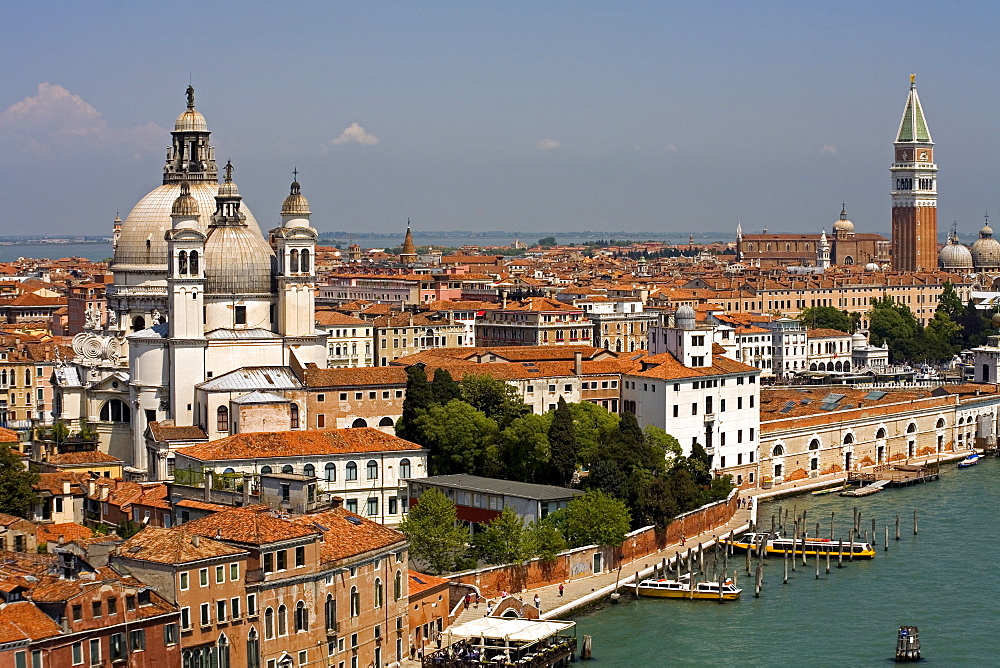 Santa Maria della Salute church, Dorsoduro district, Venice, UNESCO World Heritage Site, Veneto, Italy, Europe