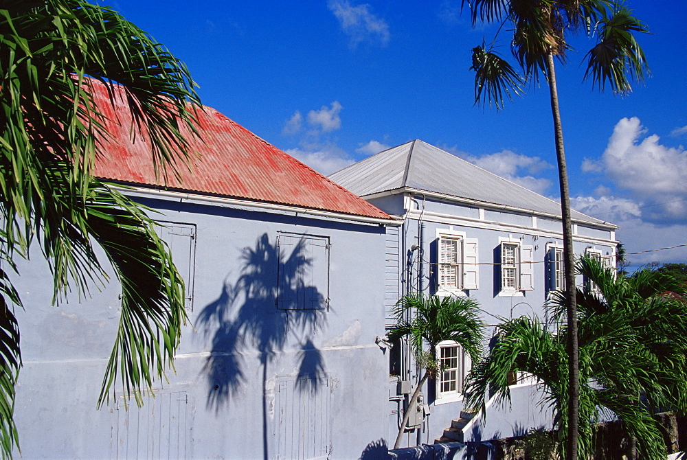 Caribbean architecture, Charlotte Amalie, St. Thomas, U.S. Virgin Islands, West Indies, Caribbean, Central America