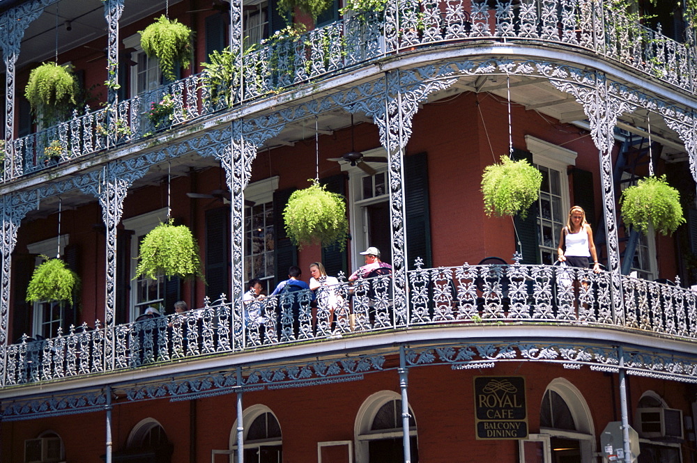 Royal Cafe, Royal Street, French Quarter, New Orleans, Louisiana, United States of America, North America