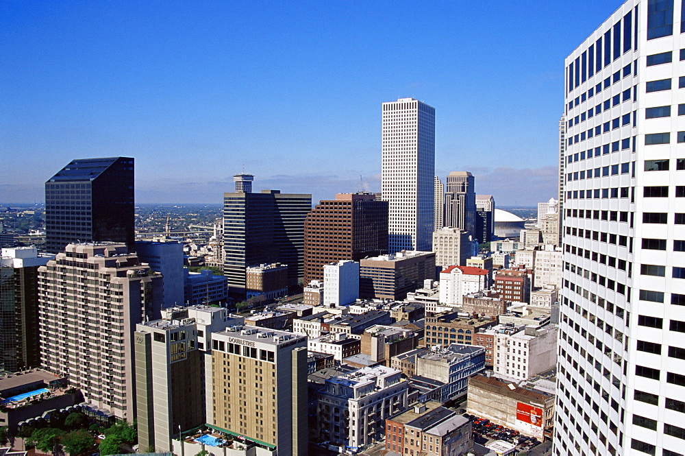 City skyline, New Orleans, Louisiana, United States of America, North America