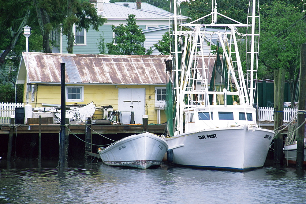 Southport Marine village, Wilmington region, North Carolina, United States of America, North America