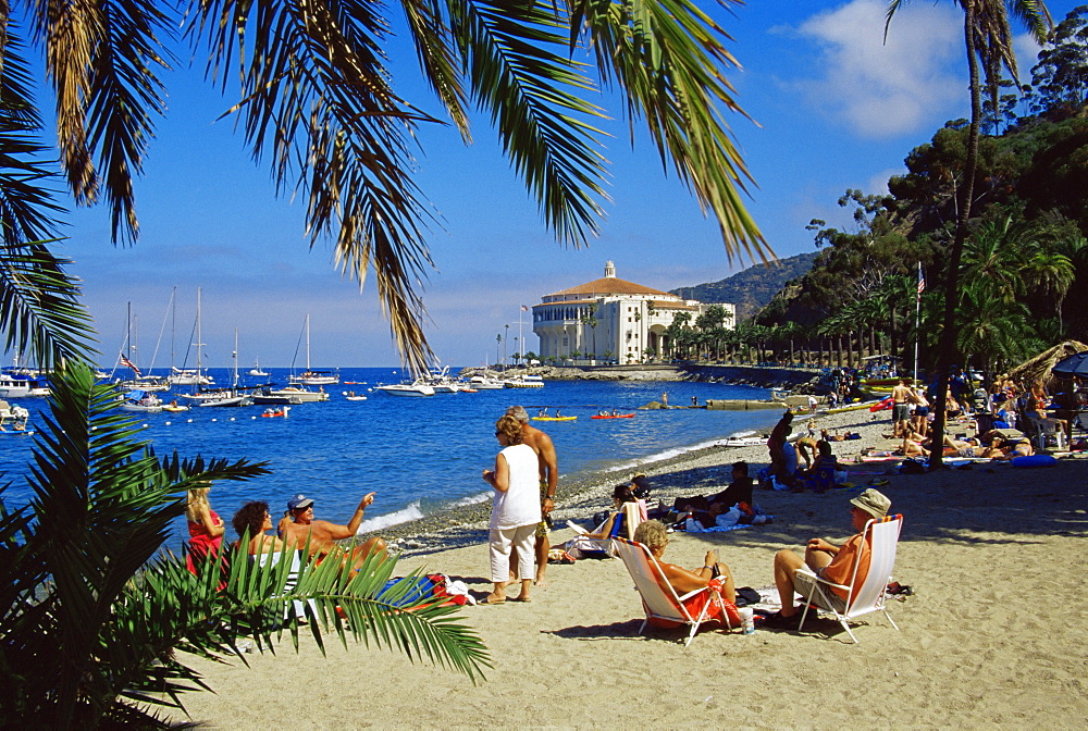 Descanso Beach, Avalon, Catalina Island, southern California, United States of America, North America