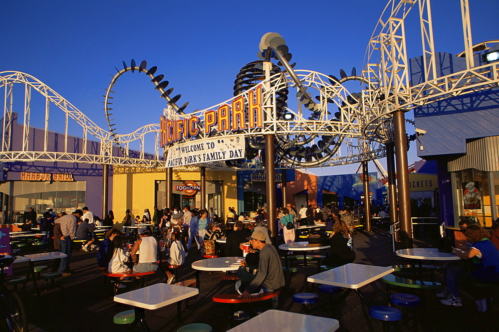 Pacific Park, Santa Monica Pier, Los Angeles, California, United States of America, North America