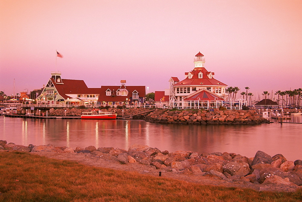 Parkers' Lighthouse, Shoreline Village, Long Beach, California, United States of America, North America