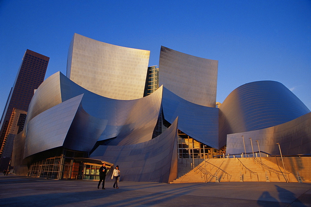 Disney Concert Hall, architect Frank Gehry, Downtown, Los Angeles, California, United States of America, North America