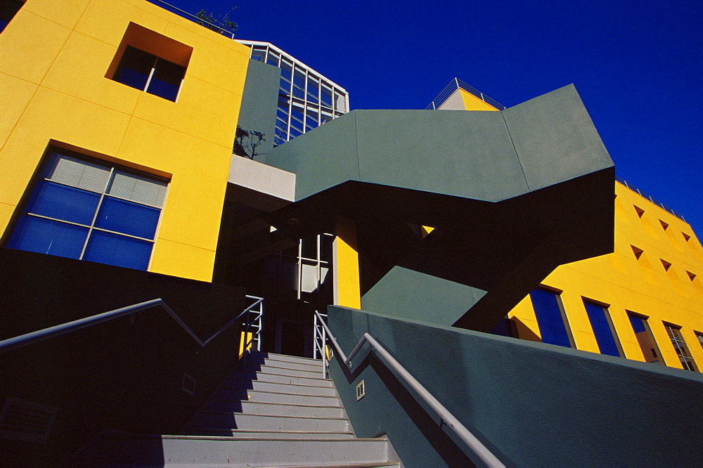 Fritz B. Burns Building, architect Frank Gehry, Loyola Law School, Los Angeles, California, United States of America, North America