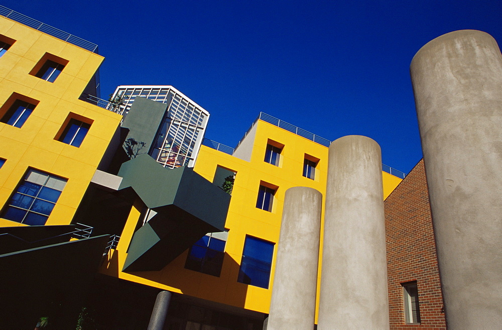 Fritz B. Burns Building, architect Frank Gehry, Loyola Law School, Los Angeles, California, United States of America, North America