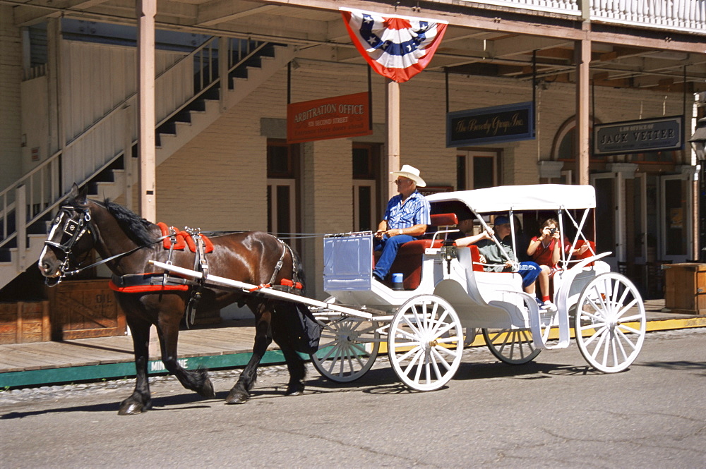 Old Town, Sacramento, California, United States of America, North America