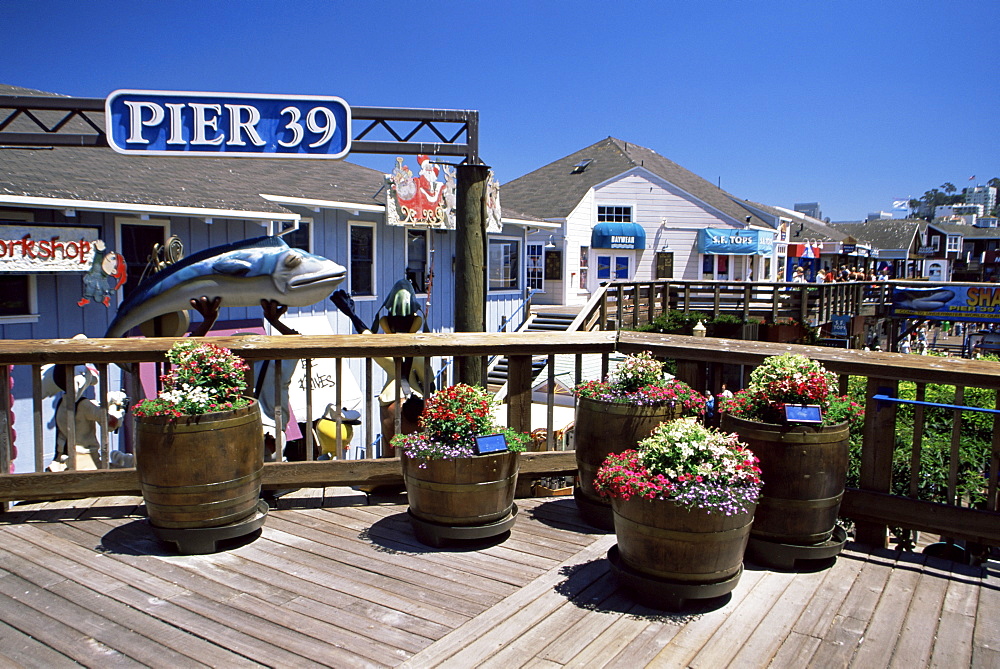 Pier 39, Fisherman's Wharf, San Francisco, California, United States of America, North America