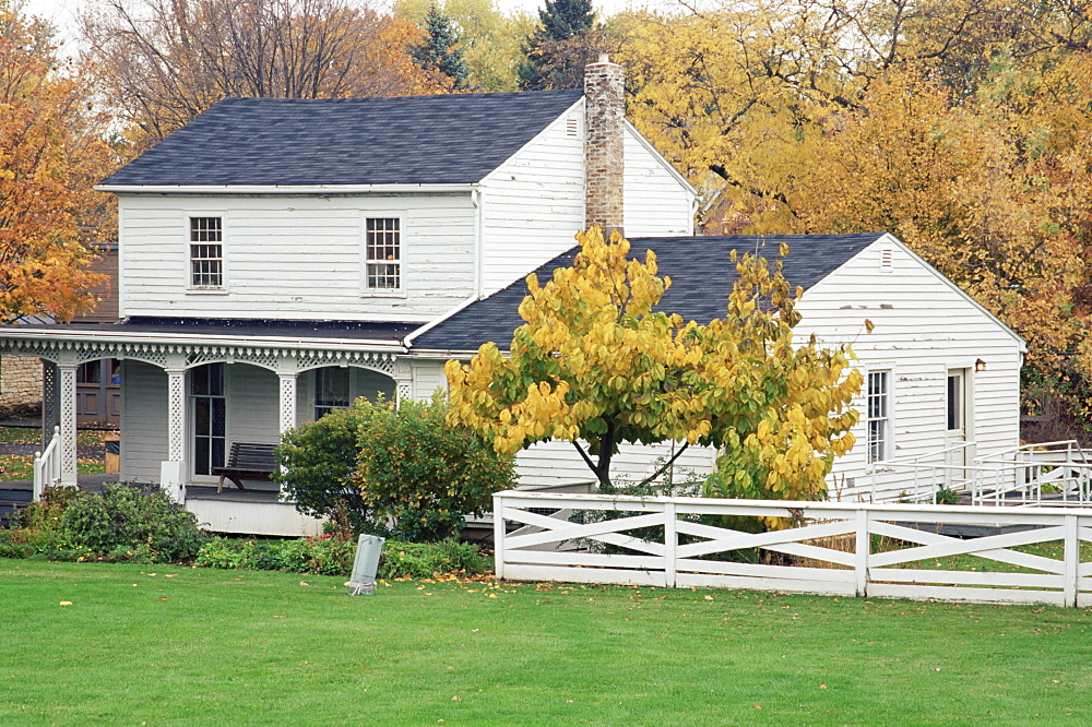 Paw Paw Post Office, Naper Settlement Museum, Naperville, Dupage County, Chicago, Illinois, United States of America, North America