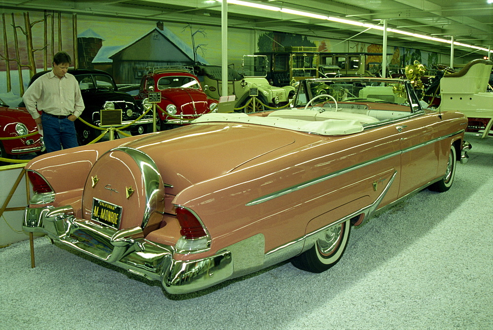 Marilyn Monroe's 1955 Lincoln, Imperial Palace Automobile Museum, Las Vegas, Nevada, United States of America, North America