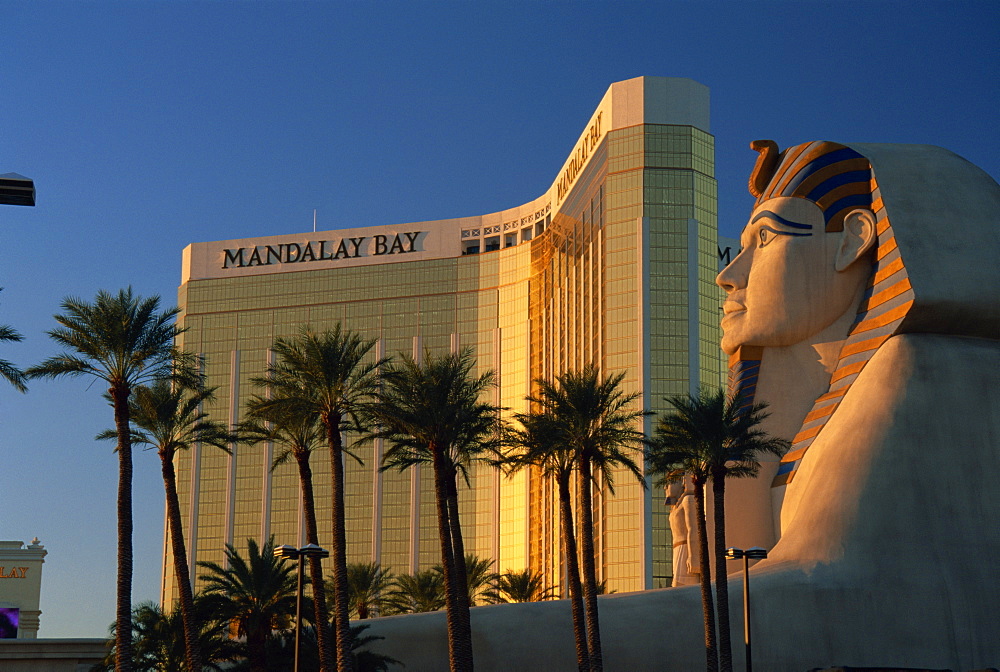 Luxor and Mandalay Casinos, Las Vegas, Nevada, United States of America, North America