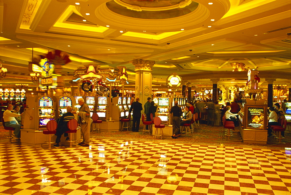 Venetian Casino floor, Las Vegas, Nevada, United States of America, North America