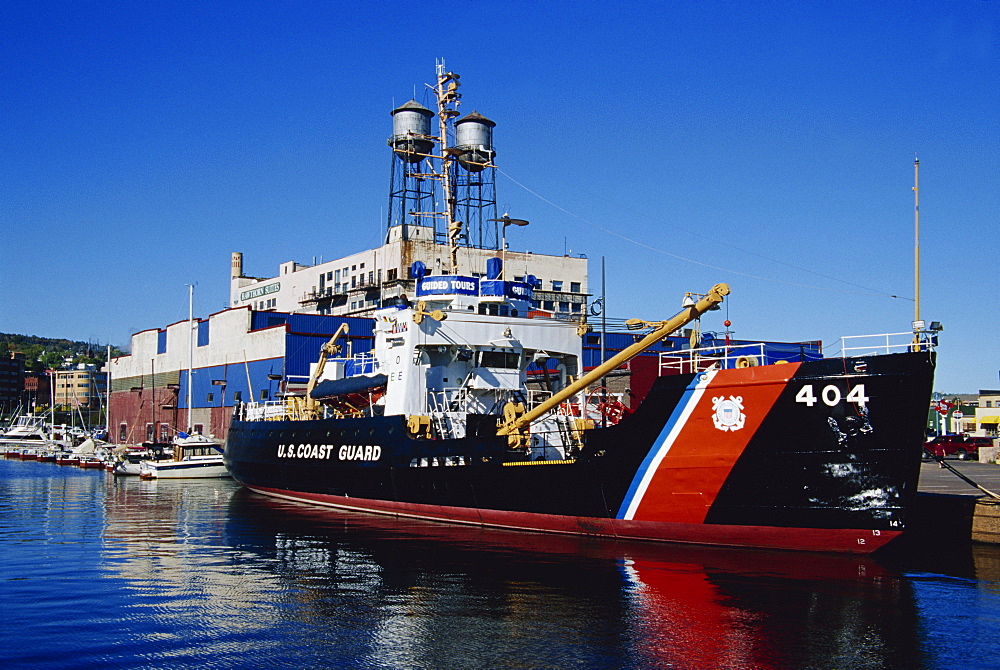 Sundew Coastguard Ship Museum, Duluth Harbor, Minnesota, United States of America, North America