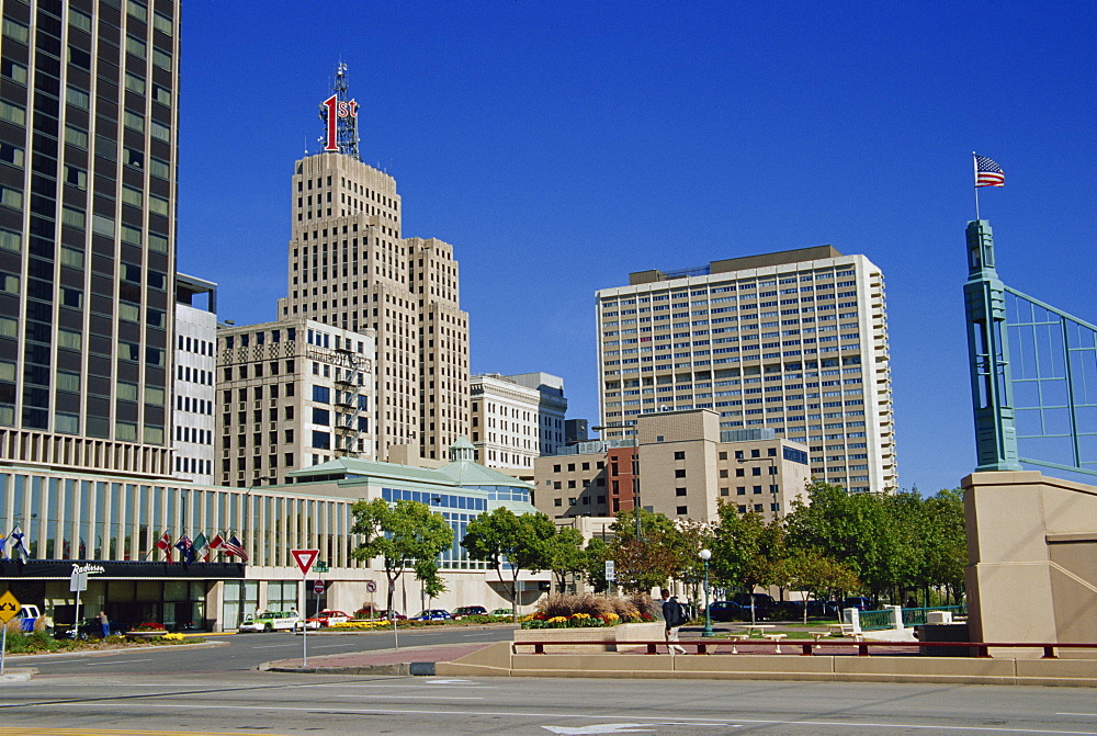 Kellogg Mall, St. Paul, Minnesota, United States of America, North America