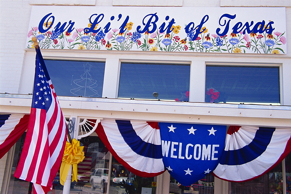 Antique store, historic downtown Burnet, Hill Country area, Austin, Texas, United States of America, North America