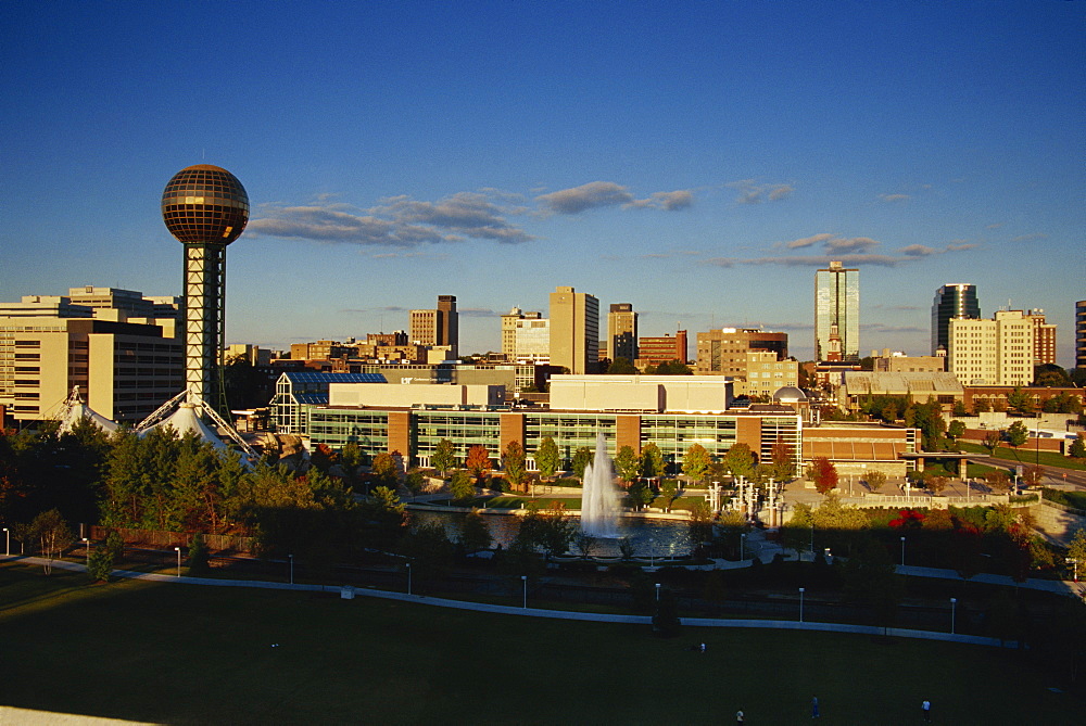 Sunsphere, World's Fair Park, Knoxville, Tennessee, United States of America, North America